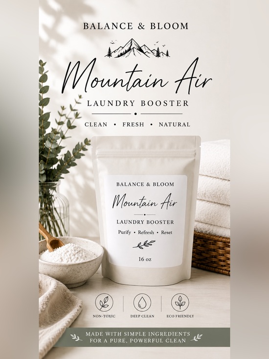 Hand Crafted Other - Laundry Booster | Mountain Air | 16oz Bag